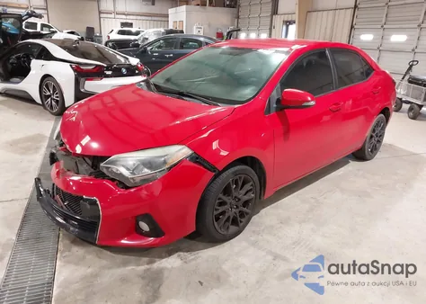 2016 Toyota Corolla S W/Special Edition Pkg z USA, uszkodzony, nr VIN 2T1BURHE3GC594813